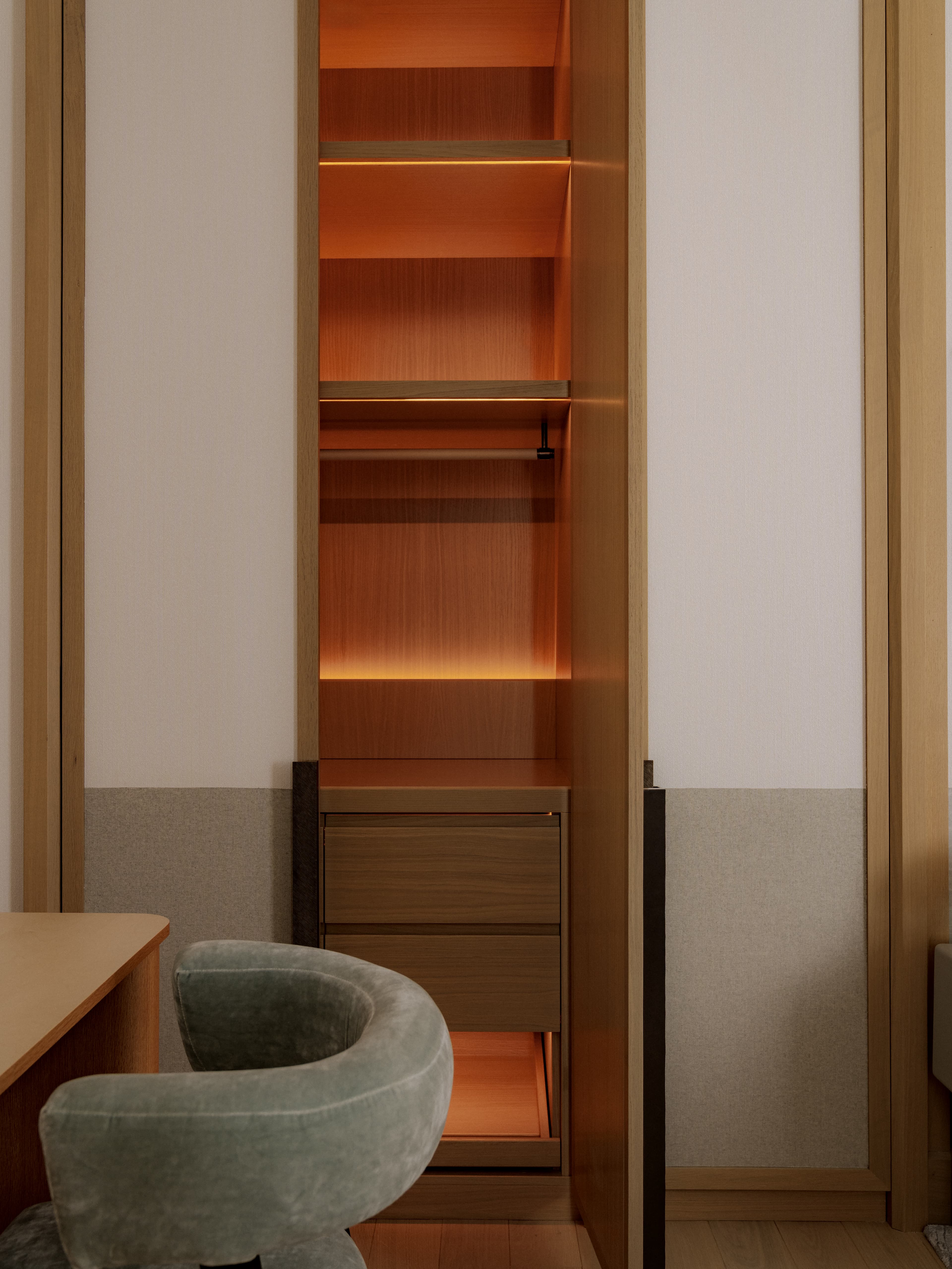 Architectural wood detail